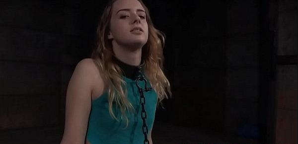  Heeled bdsm teen dominated while in chains